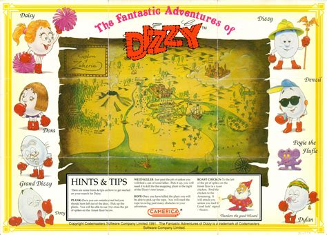 The Fantastic Adventures Of Dizzy Curtis Wright Maps