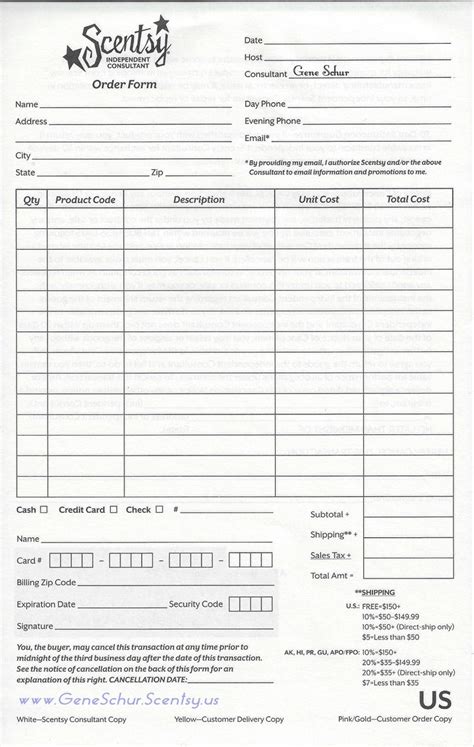Invoice Order Form Invoice Template Ideas
