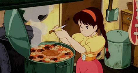 This guy looks like the famous toon character 'denver'. Studio Ghibli Food GIFs Will Make You Hungry | Kotaku ...