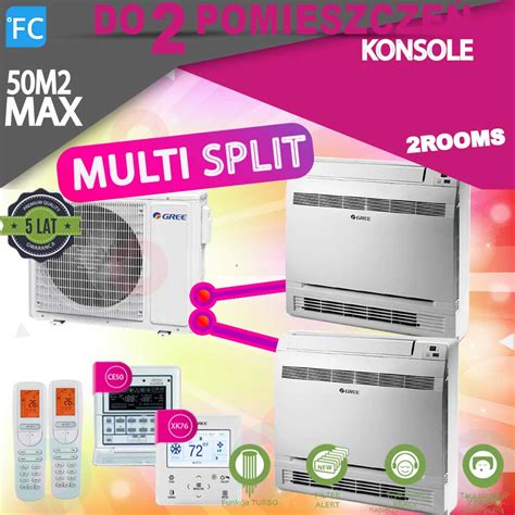 MULTI SPLIT Free Match GREE Jednostka Zew GWHD 18 NK6LO O Mocy 5 1 KW