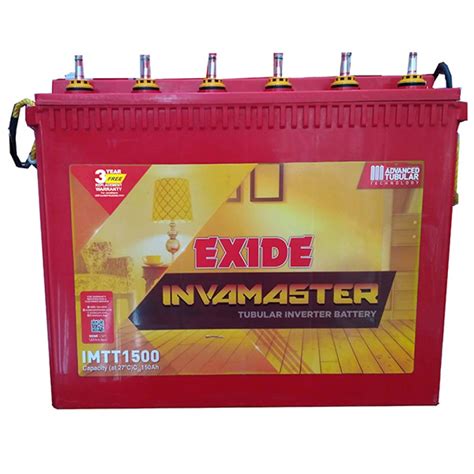 Exide Inva Master Imtt2000 200ah Tall Tubular Battery Price Buy Exide