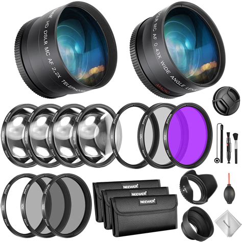 Neewer Filter And Accessory Kit For 58mm Threaded Lenses 66600296