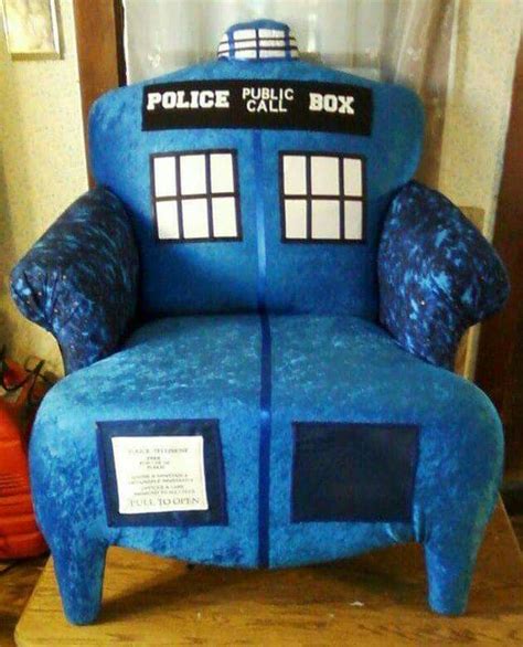 Tardis Chair With Images Geek Home Decor Doctor Who Crafts Doctor