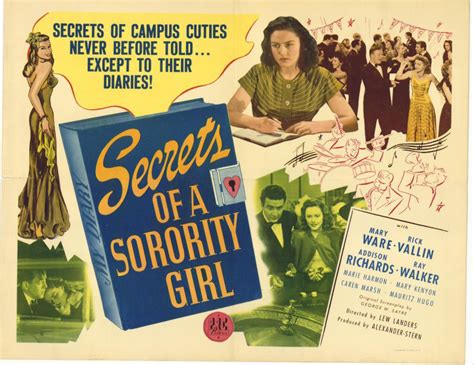 Secrets Of A Sorority Girl Secrets Of A Sorority Girl 1945 Crtelesmix