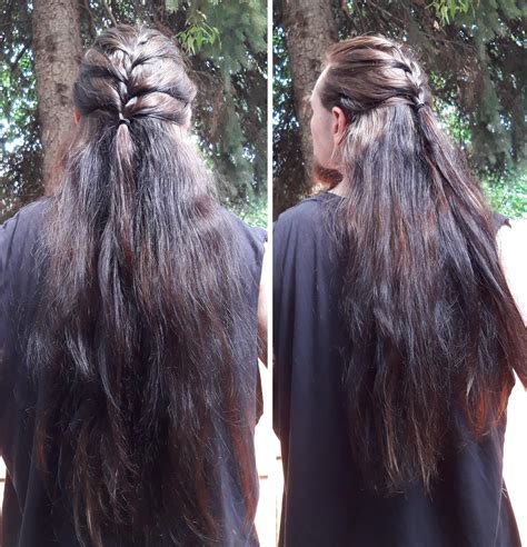 Dyed Black Hair With Natural Light Browndark Blond Roots Growing In
