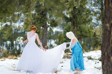 Frozen Wedding Popsugar Love And Sex Photo 28