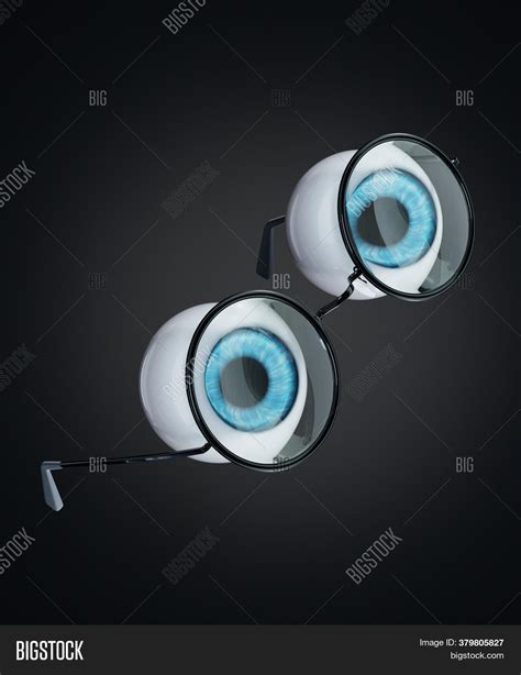 Eyeball Glasses On Image And Photo Free Trial Bigstock