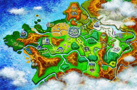 Kalos Region Pokémon X And Y Azurilland