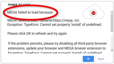 How To Fix Mega Nz Says This Site Says MEGA Failed To Load Because Error On Chrome Browser