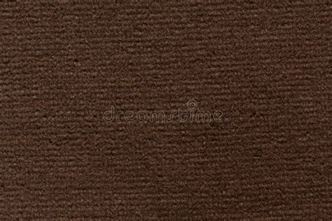 Brown Fabric Texture With On Macro Brown Fabric Background Stock