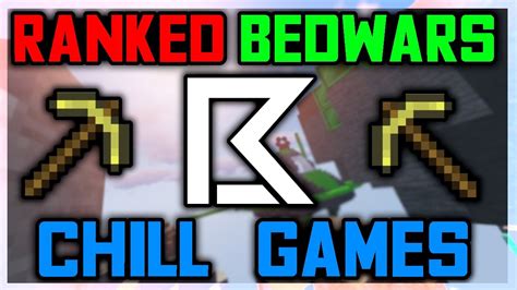 Chill Ranked Bedwars Games Minecraft Hypixel Ranked Bedwars Youtube