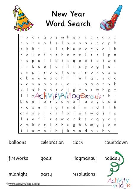 Research shows the word is being used synonymously with lockdown, particularly in the united states, to refer to a situation in which people stay home to avoid catching the. New Year Word Search