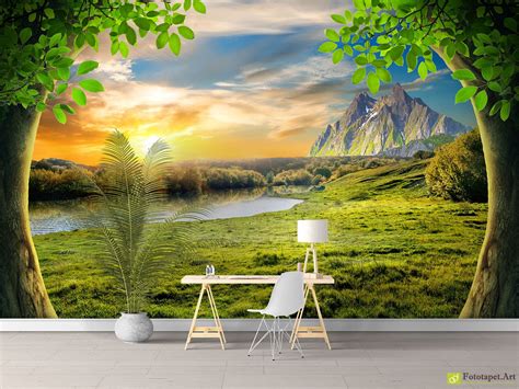unduh 86 wallpaper murals of nature foto terbaru posts id