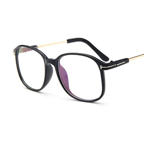 Oversized Optical Glasses Frame Men Prescription Eyeglasses Ultralight Women Round Designer