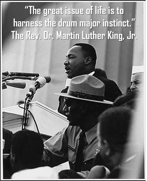 Preaching Martin Luther Kings “drum Major Instinct” In The Trump Era
