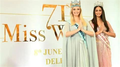 India To Host Miss World Pageant After 28 Years Thedailyguardian