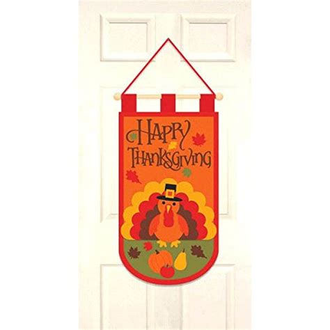 Thanksgiving Felt Door Banner Party Accessory The Home Kitchen Store