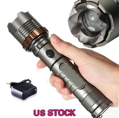 3800lm Cree Xml T6 Tactical Led Flashlight Rechargeable Torch 18650
