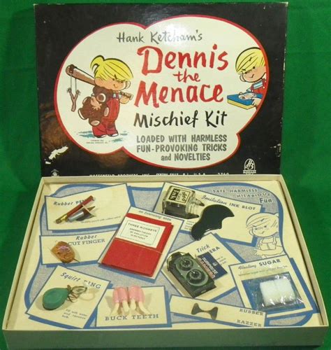 Vintage Dennis The Menace Mischief Kit Vintage Toys Dennis The
