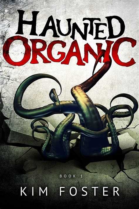 Design Book Cover Haunted Organic Book 1