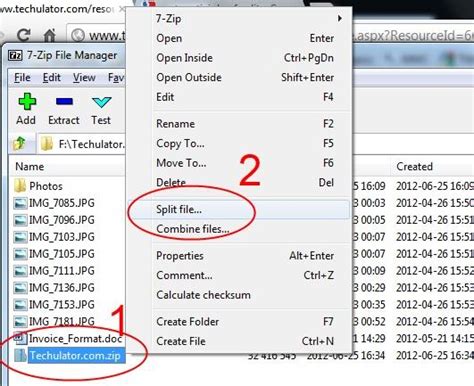How To Split And Join Files Using 7 Zip Free Tool