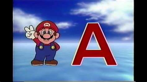 Vhsrip スーパーマリオ・abcのうたビデオ Super Mario Abc No Utau Video Youtube