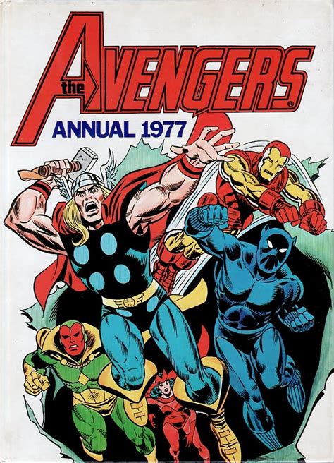 Marvel Uks Avengers Annual 1977 Avengers Marveluk Annuals