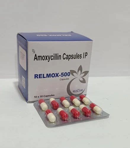 Relmox 500 Amoxicillin 500 Capsule At Rs 720box In Panchkula Id