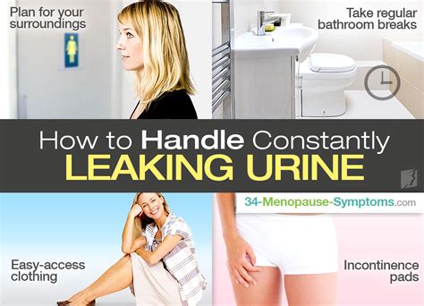 How To Handle Constantly Leaking Urine Menopause Now