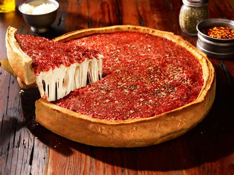 Giordano's stuffed deep dish pizza is featured on gooey! Chicago's Famous Stuffed Deep Dish Pizza | Giordano's