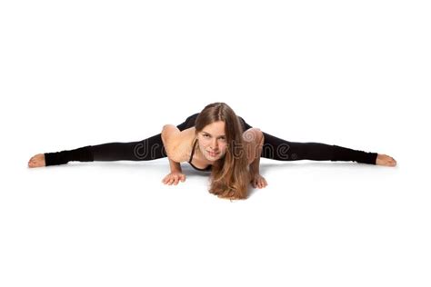 Young Woman Doing Yoga Stock Photo Image Of Natural 48089610