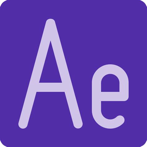 Adobe After Effects Icon 186740 Free Icons Library