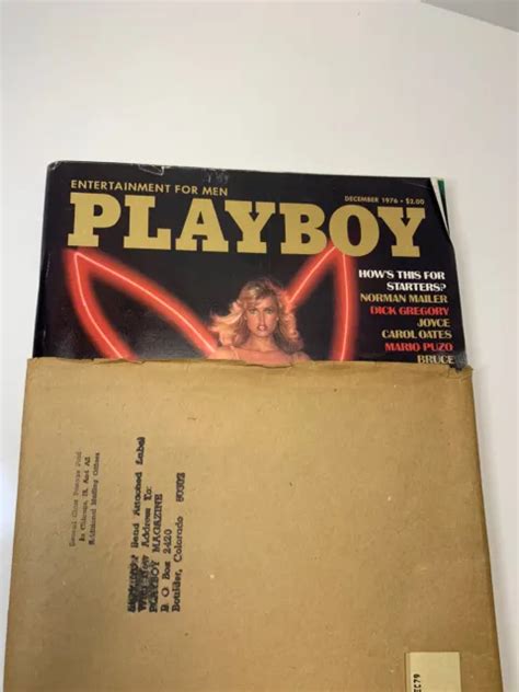 Playboy Magazine December Playmate Karen Hafter Birthday Present