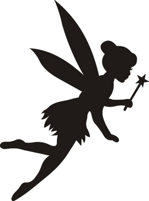 Tinkerbell Silhouette Images At Getdrawings Free Download