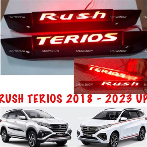 Jual Lampu Spoiler All New Rush Terios 2018 2020 2022 2023 Tulisan