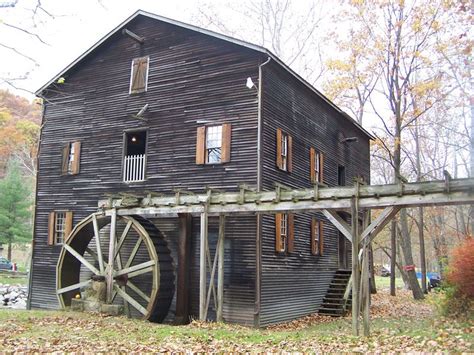 Wolf Creek Grist Mill Exterior Wolf Creek Loudonville Ohio Grist Mill