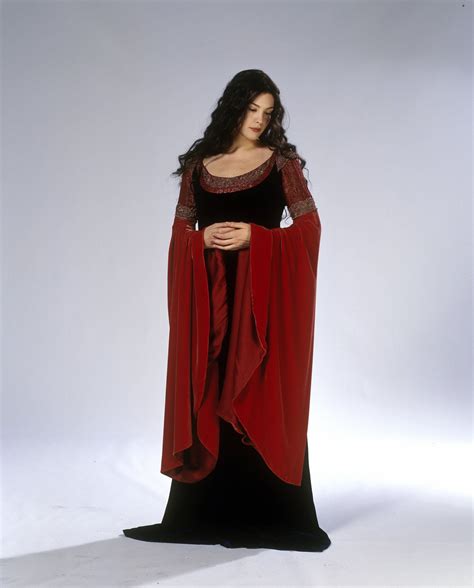 rubie s lord of the rings deluxe arwen costume dress black standard clothing shoes jewelry