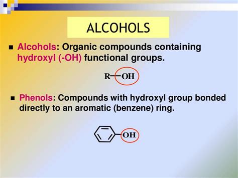 Solution Alcohols Phenol Nomenclature Classification Properties