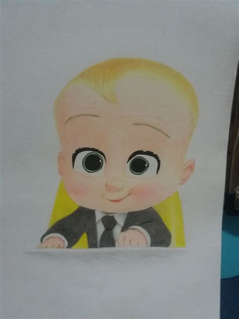 How To Draw Boss Baby Step By Step Pease Heathence