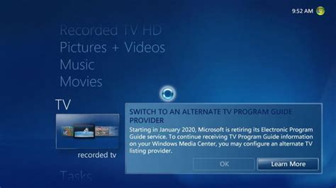 Microsoft Is Killing Windows Media Center Guide Data The Digital