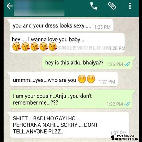 About hindi jokes for whatsapp for android. Screenshot Whatsapp Funny Conversation in Hindi - SmileWorld