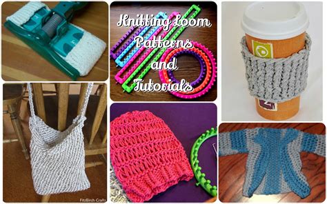 Loom Knitting Patterns And Tutorials