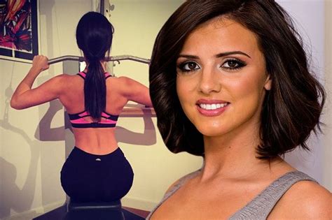 Lucy Mecklenburgh Sends Temperatures Soaring As She Shows Off Her Toned Bum In Cheeky Bts