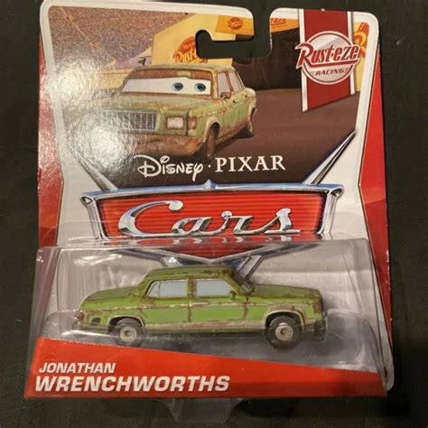 Disney Pixar Cars Rust Eze Racing Jonathan Wrenchworths Die Cast Vehicle Toy Car 9 99 Picclick