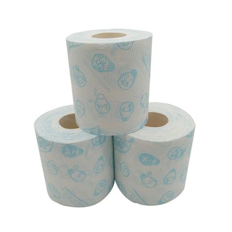 Premium Custom Printed Virgin Soft Paper Roll Toilet Tissue China