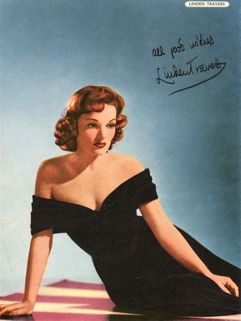 Linden Travers Movies Autographed Portraits Through The DecadesMovies Autographed