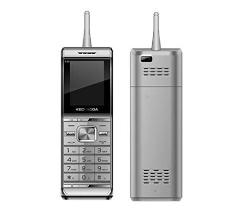 Kechaoda K36 5000mah Battery Big Mobile Phone In Silver Colour Amazon