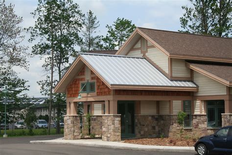 Standing Seam Roof In Galvalume Plus Metal Provided By Coated Metals