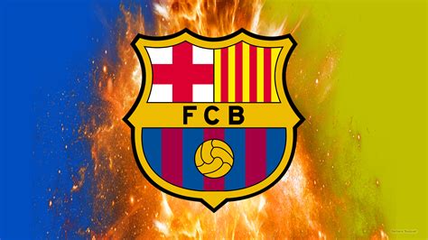 Download Emblem Logo Soccer Fc Barcelona Sports Hd Wallpaper