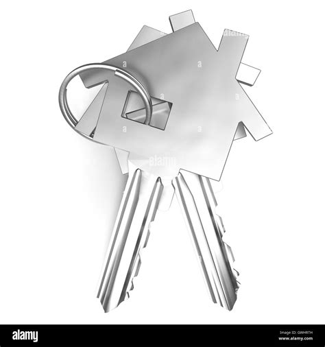 Home Keys Shows House Security Or Unlocking Stock Photo Alamy